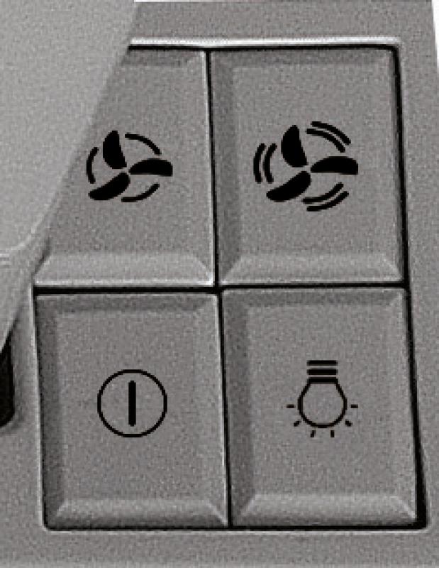 Bauknecht DBAH 64 LMX Bedienungsleiste